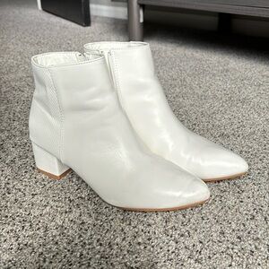 White booties